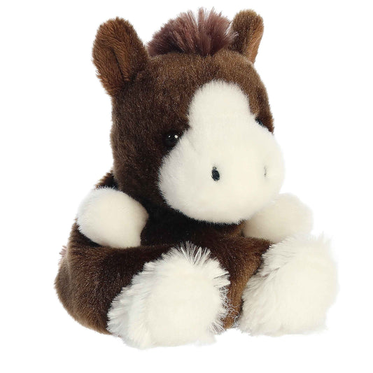 Palm Pals ~ Mini Bean Bag Friends ~ Darius Clydesdale horse