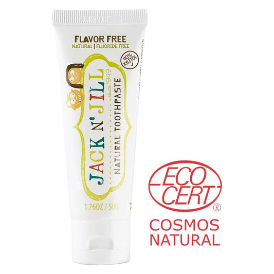 Jack N' Jill Natural Certified Toothpaste Flavor Free