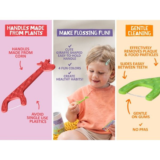 Jack N' Jill Biodegradable Floss Picks 30pcs