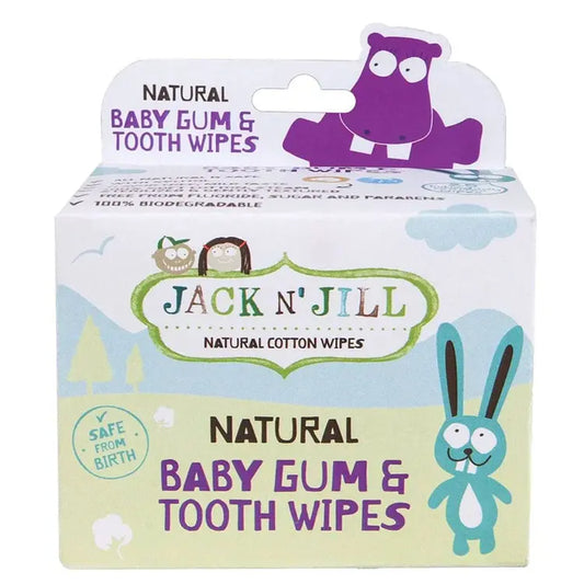 Natural Baby Gum & Tooth Wipes - 25 Pack