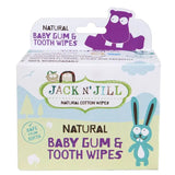 Natural Baby Gum & Tooth Wipes - 25 Pack