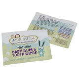 Natural Baby Gum & Tooth Wipes - 25 Pack