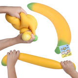 GIANT SQUISHY STRETCHY BANANA 36cm