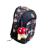 Palm Pal Clip On Key Ring ~ Amanita Mushroom