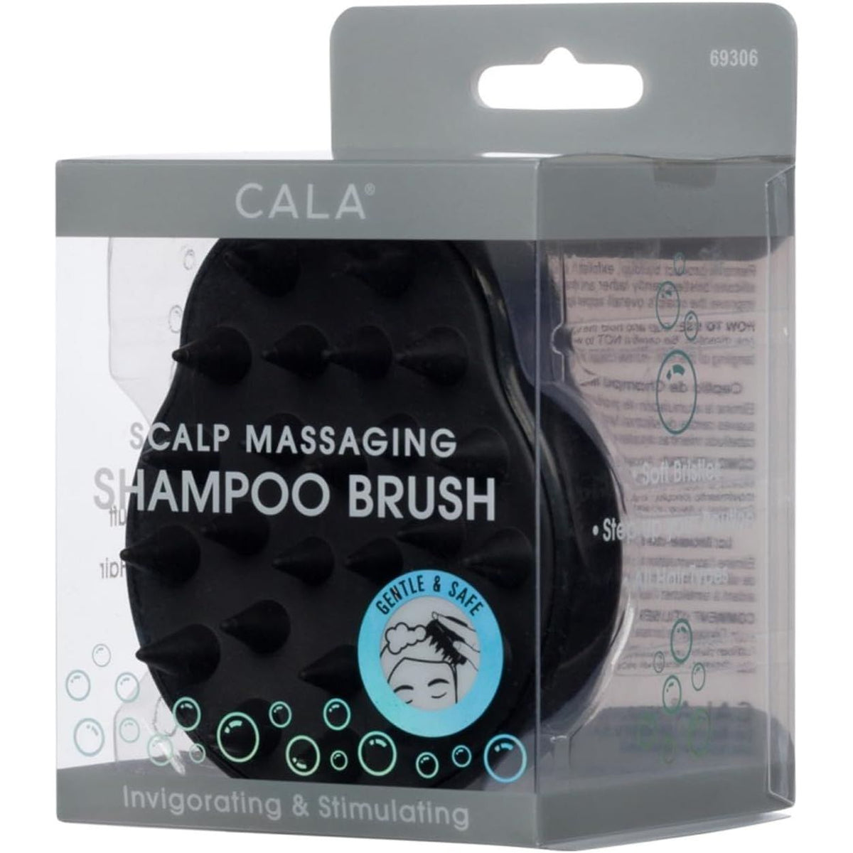 SCALP MASSAGING SHAMPOO BRUSH
