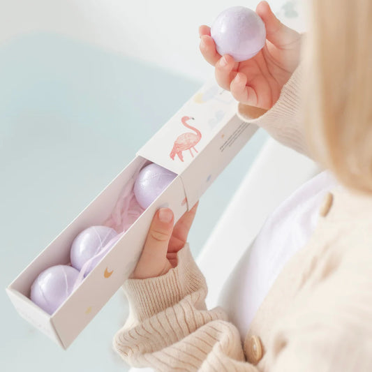 SWEET DREAM DROPS: LAVENDER & MAGNESIUM BATH BOMBS