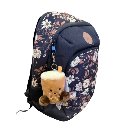 Palm Pal Clip On Key Ring ~ Milky Tea Boba