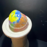 Wax Cracking Squishy Ball ~ Bright Rainbow
