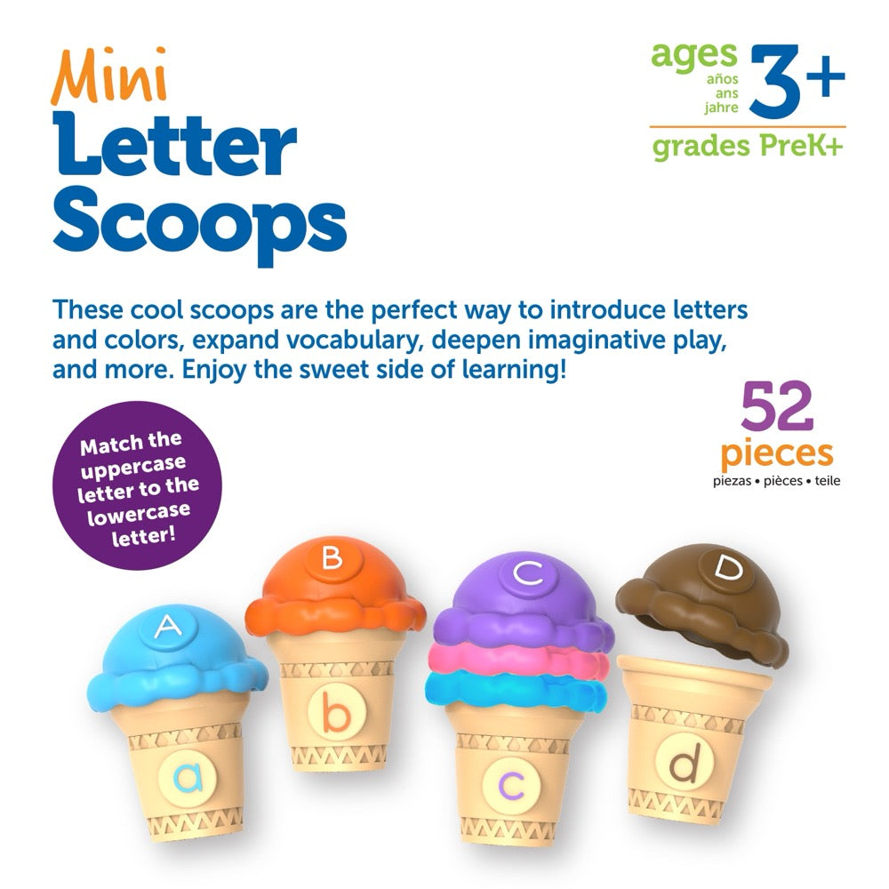 Mini Letter Scoops