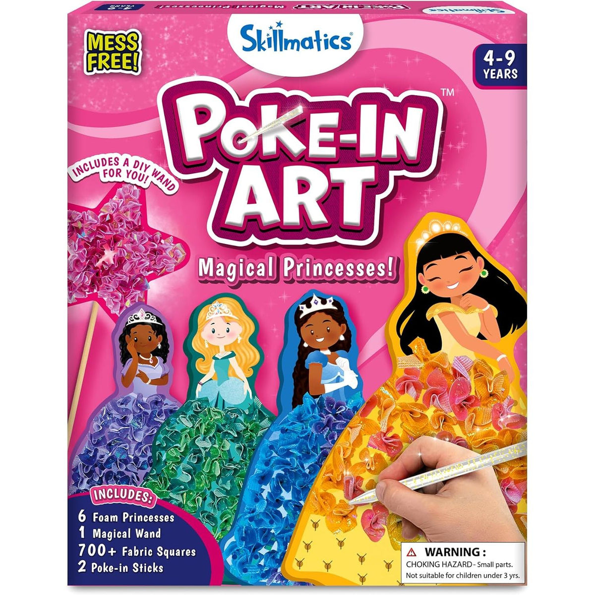 Poke-in Art: Magical Princesses | Mess-Free Art for Kids