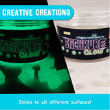 STICKIKUBES - GLOW IN THE DARK TUB - 125PC