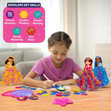Poke-in Art: Magical Princesses | Mess-Free Art for Kids