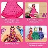 Poke-in Art: Magical Princesses | Mess-Free Art for Kids
