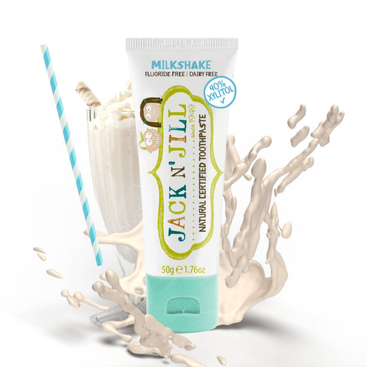 Jack N' Jill Natural Certified Toothpaste Milkshake 50g