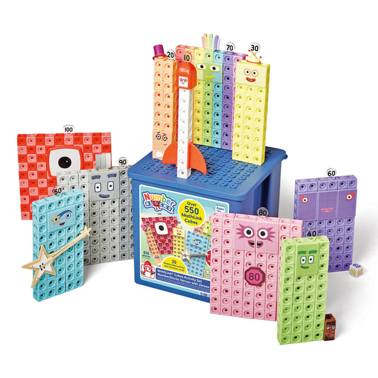 MathLink® Cubes Activity Set Numberblocks® Heroes with Zeroes