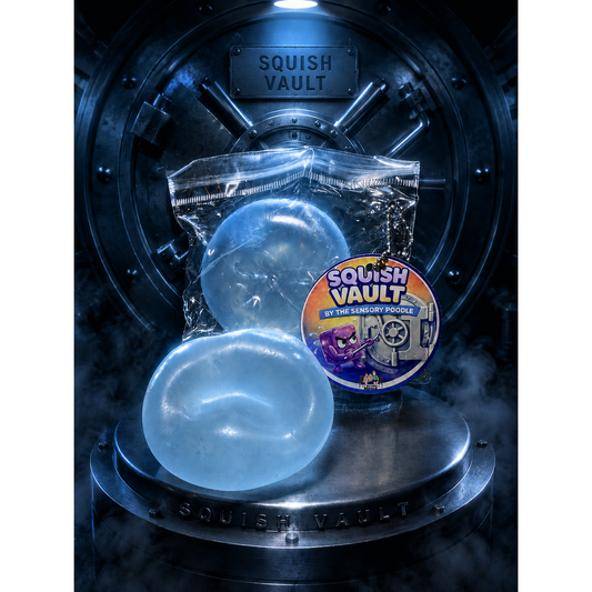 Mouldable Coconut Oil Squishy ~ Blue Lagoon