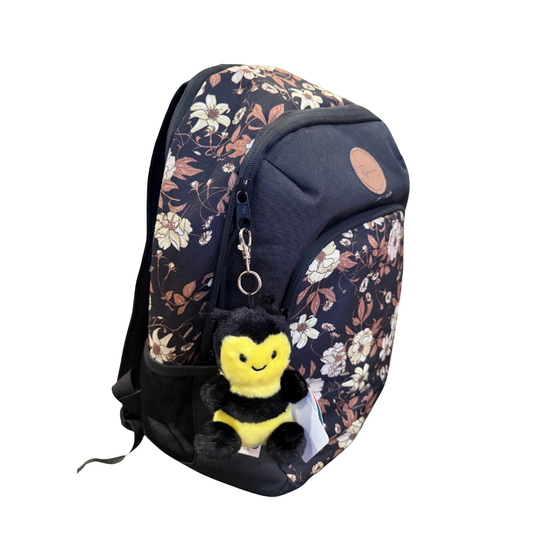Palm Pal Clip On Key Ring ~ Queeny Bee