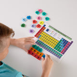 Connecting Colour Tiles Periodic Table ~ 163 pieces
