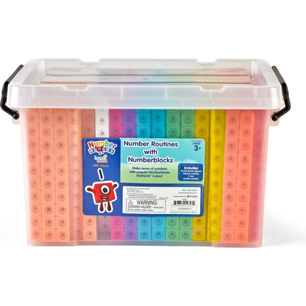 Number Routines with Numberblocks Class Set ~ 1905 blocks – The Sensory ...