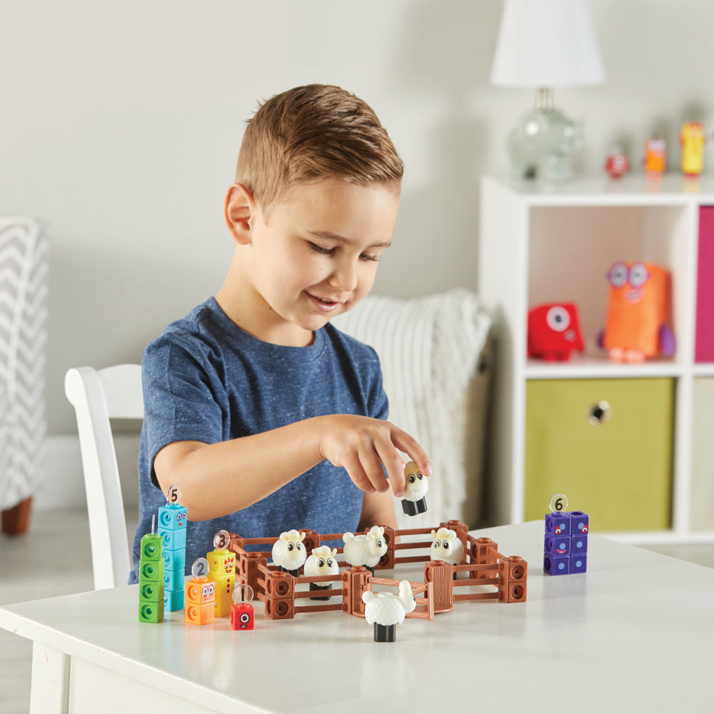 MathLink® Cubes Numberblocks® Sheep Farm Activity Set