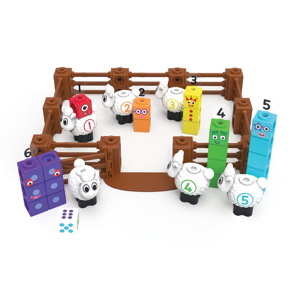 MathLink® Cubes Numberblocks® Sheep Farm Activity Set