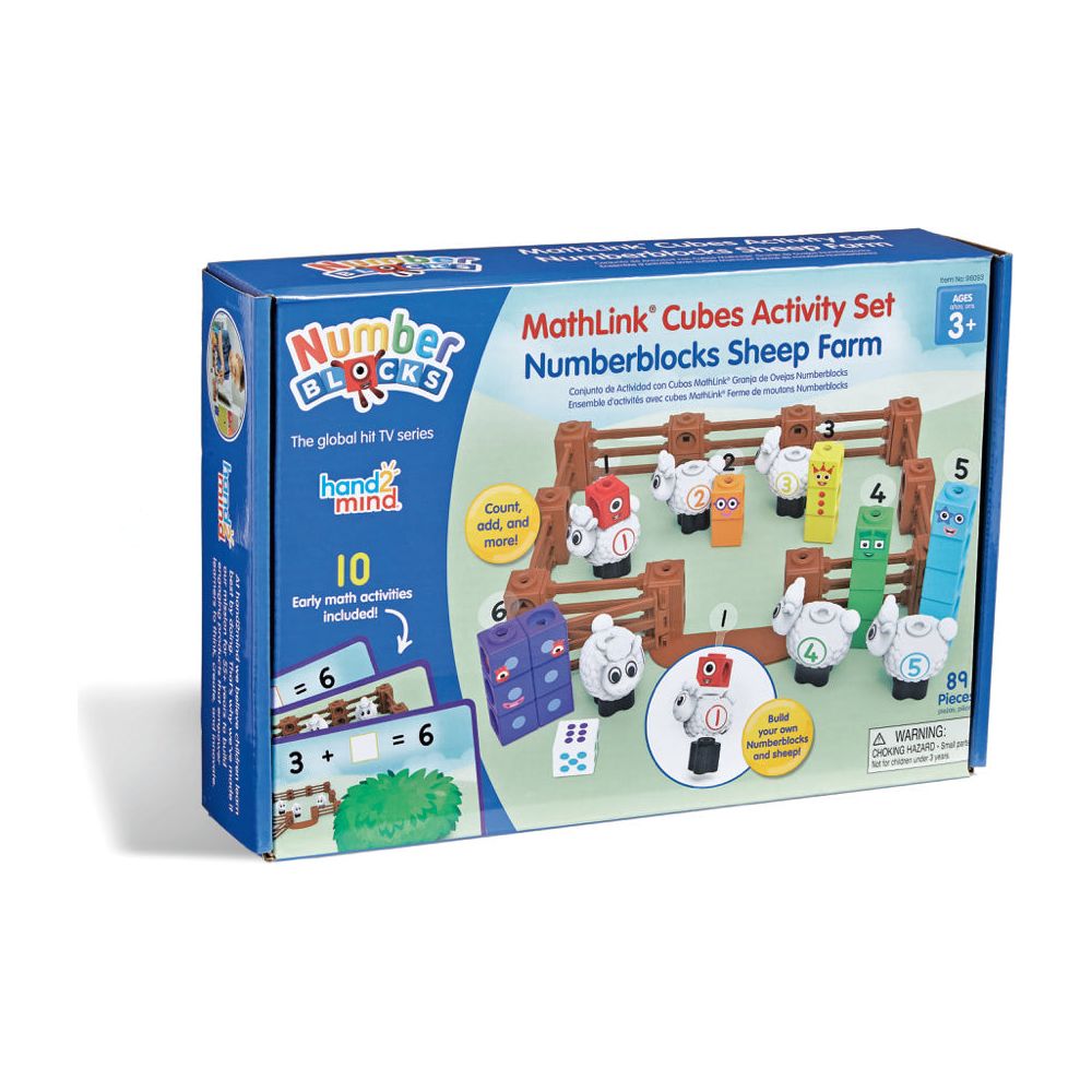 MathLink® Cubes Numberblocks® Sheep Farm Activity Set