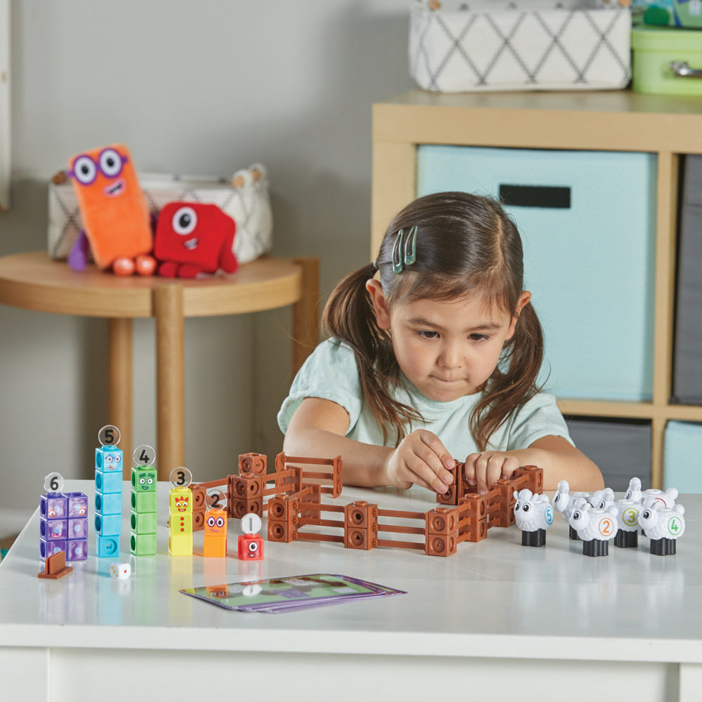 MathLink® Cubes Numberblocks® Sheep Farm Activity Set