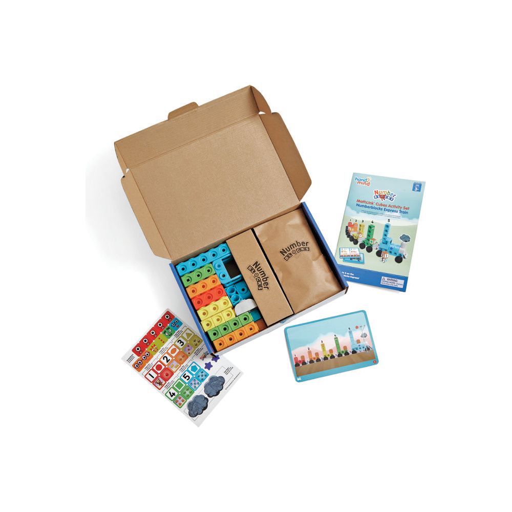 MathLink® Cubes Numberblocks® Express Train Activity Set – The Sensory ...
