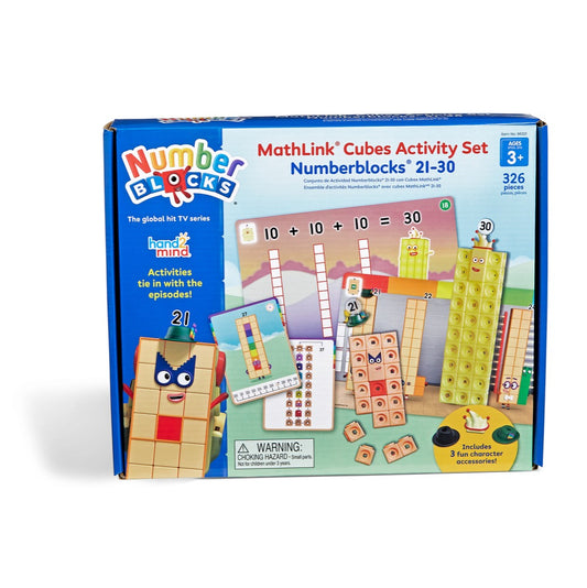 MathLink® Cubes Numberblocks® 21-30 Activity Set