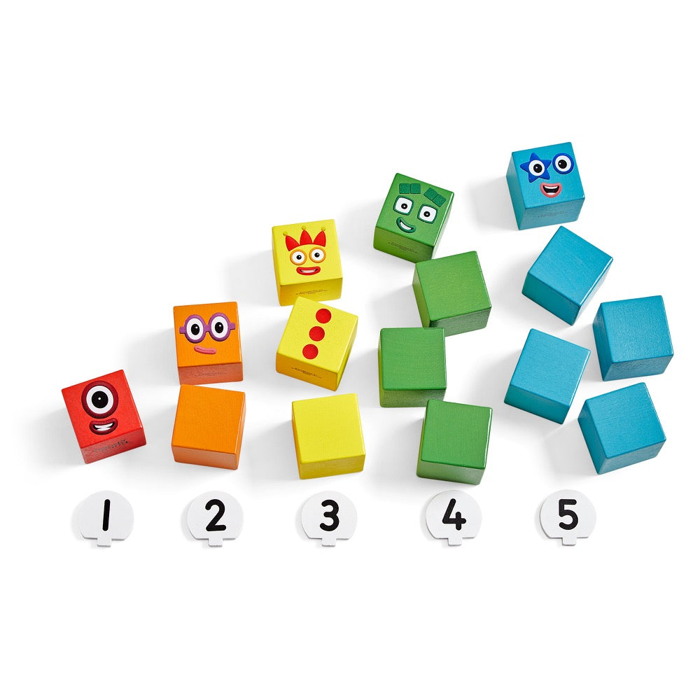 Numberblocks® One to Five Wooden Blocks – The Sensory Poodle| Sensory ...