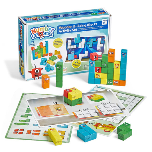 Numberblocks® One to Five Wooden Blocks Activity Set