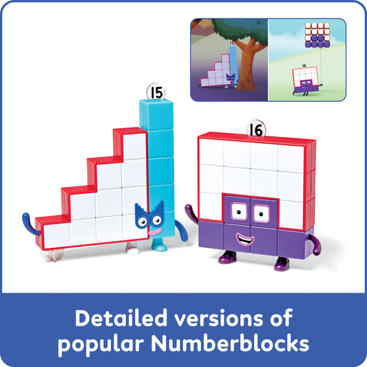 Numberblocks® Friends Fifteen and Sixteen Figure Pack