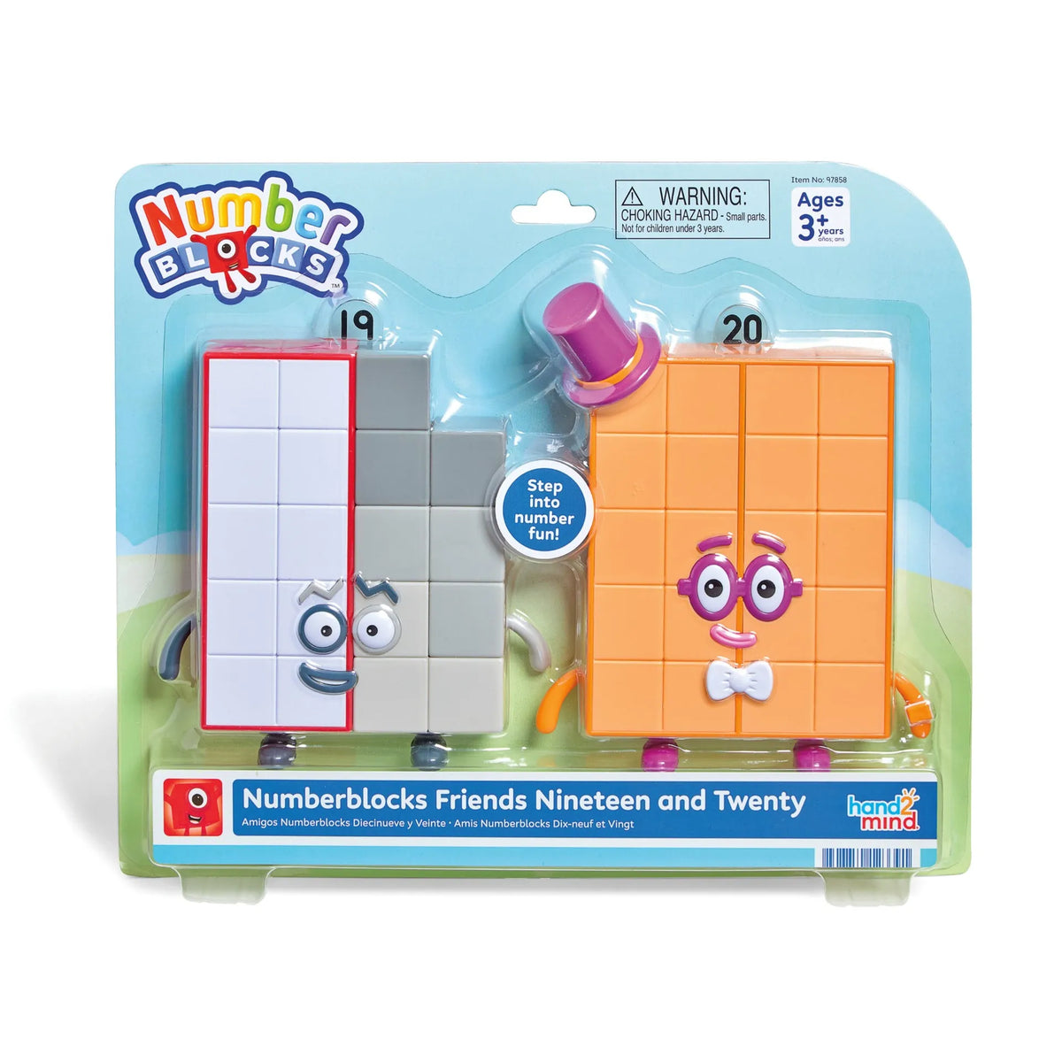 Numberblocks® Friends Nineteen and Twenty Figure Pack