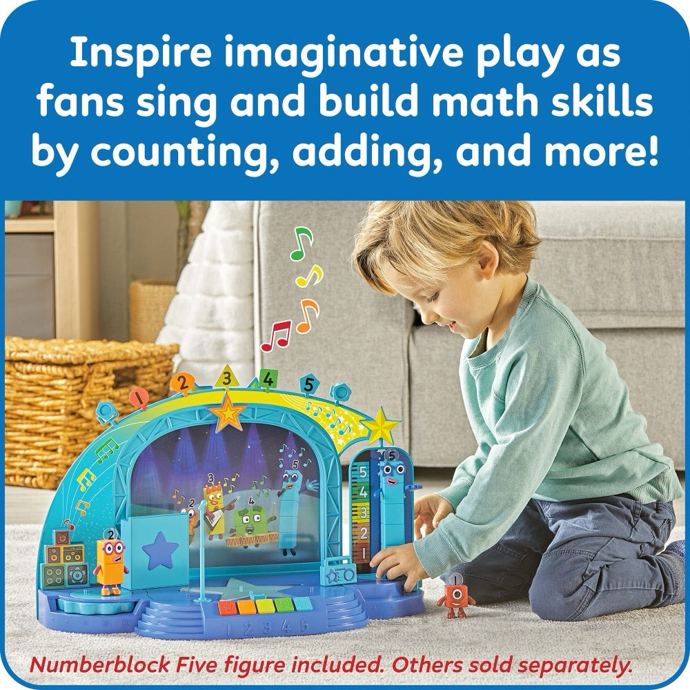 Numberblocks Stage Numberblocks® Five's Musical Superstar Stage – The Sensory Poodle ...