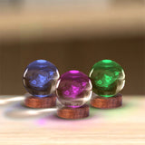 Solar System 3D Crystal Ball Lamp