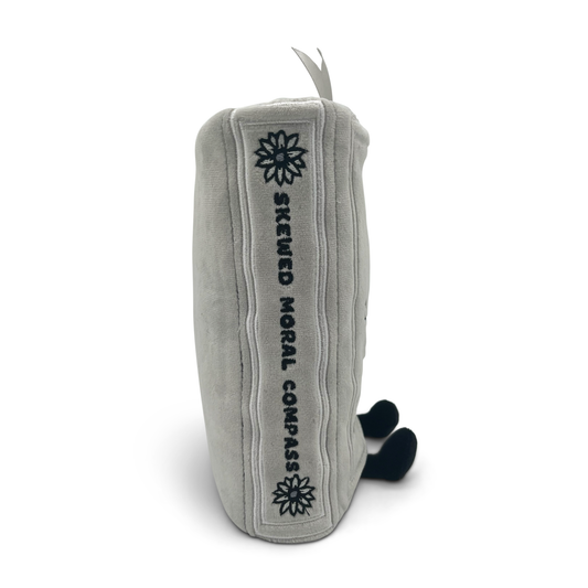 "I Like My Main Characters Morally Grey" Book Plush