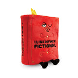 "I Like My Men Fictional" Book Boyfriend Plush