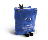 "I Like My True Crimes Solved" Book Plush