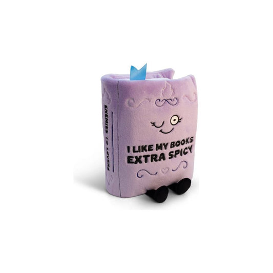 "I Like My Books Extra Spicy" Book Plush