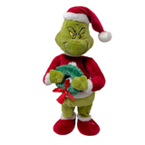 Animated Singing/Dancing Grinch Small Side Stepper 32cm