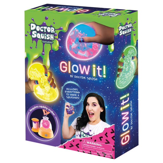 DOCTOR SQUISH SQUISHY REFILL PACK GLOW EDITION