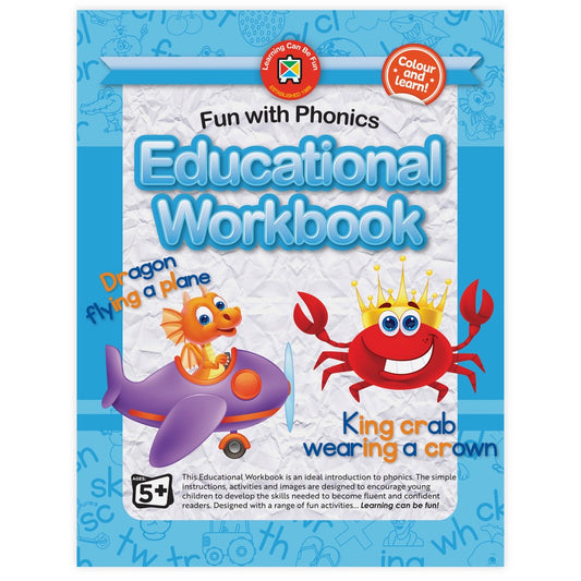 Educational Workbook - Fun with Phonics