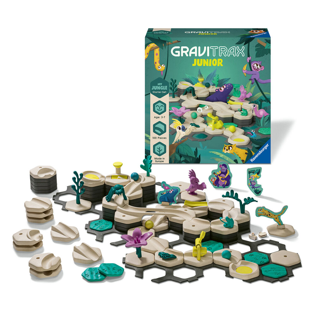 GraviTrax Junior - Large Starter Set Jungle