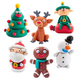 HEY CLAY CHRISTMAS SINGLE CHARACTER ASSORTMENT