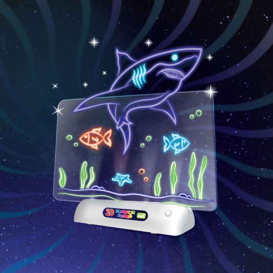 Aqua World's Sea Animals 3D Illuminate Drawing Board