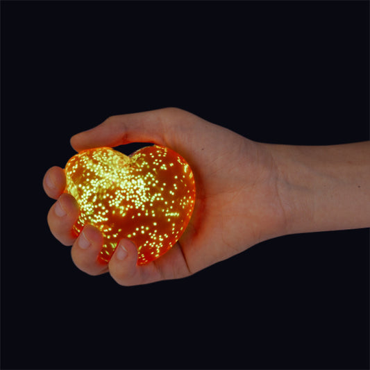 Smoosho's Super Squeeze Glow in the Dark Heart