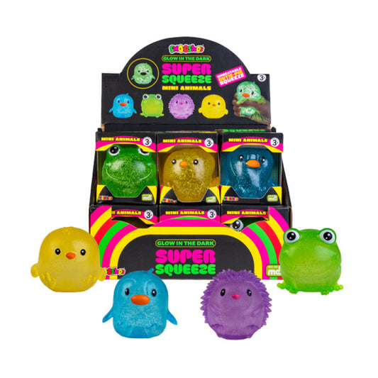 Super Squeeze Glow-in-the-dark Mini Animal