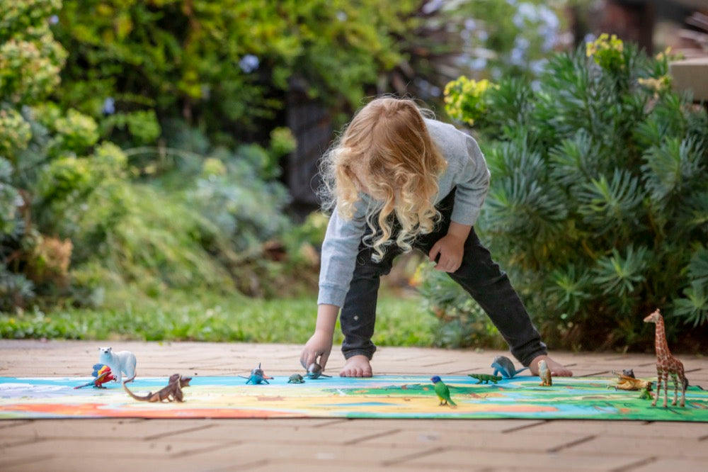 Habitat Mat The Explorer | Wildlife Play Mat 1.8 x 1.4 M