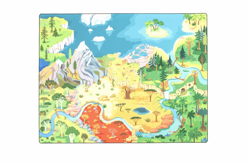 Habitat Mat The Explorer | Wildlife Play Mat 1.8 x 1.4 M