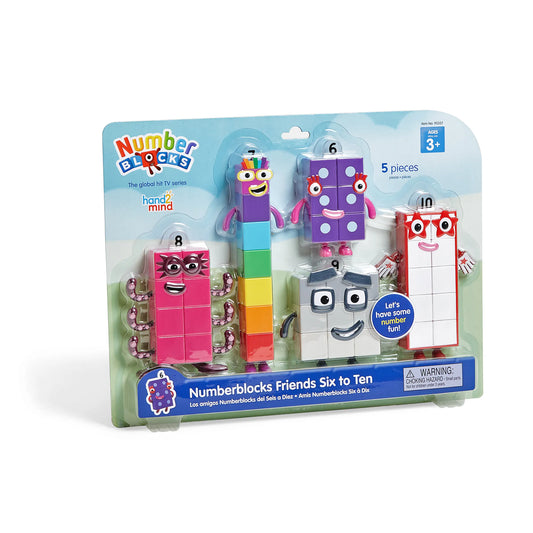 Numberblocks Friends Six to Ten Figure Pack